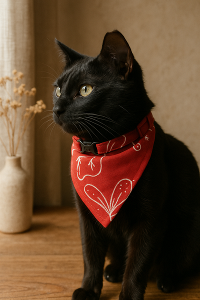 Ecofriendly Pet Collar Sets - Natural Cotton