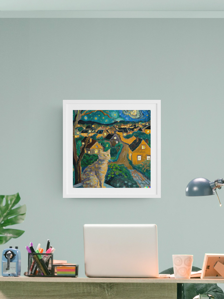 Plans at Dusk Poster