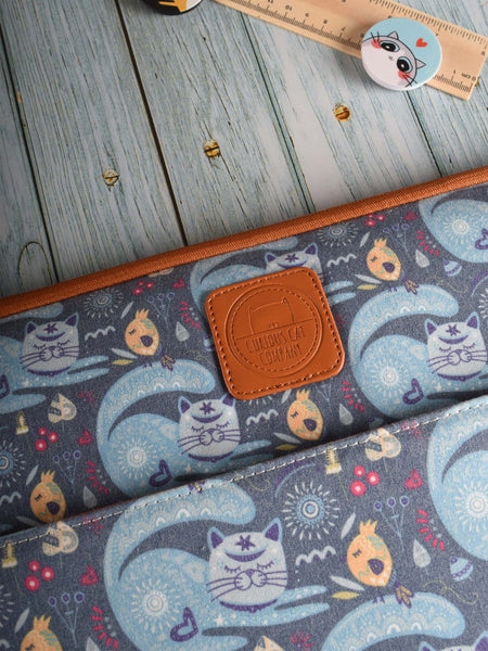 Paisley Cats Laptop Sleeve