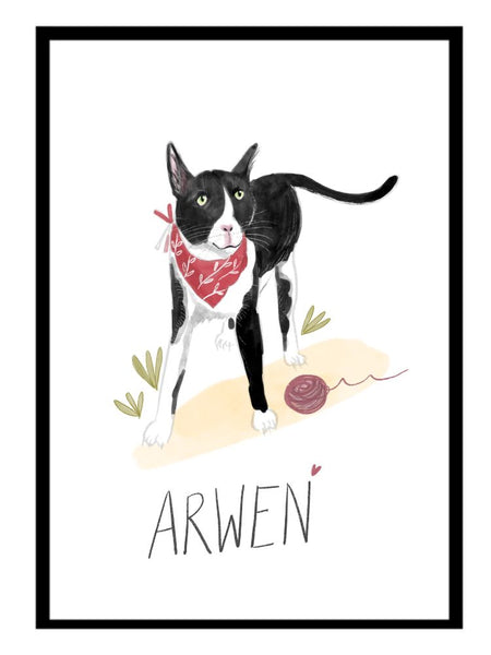 Customised Pet Illustrations