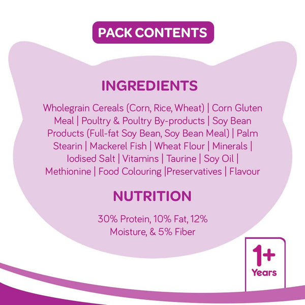 Whiskas Adult -  Mackerel (Dry).