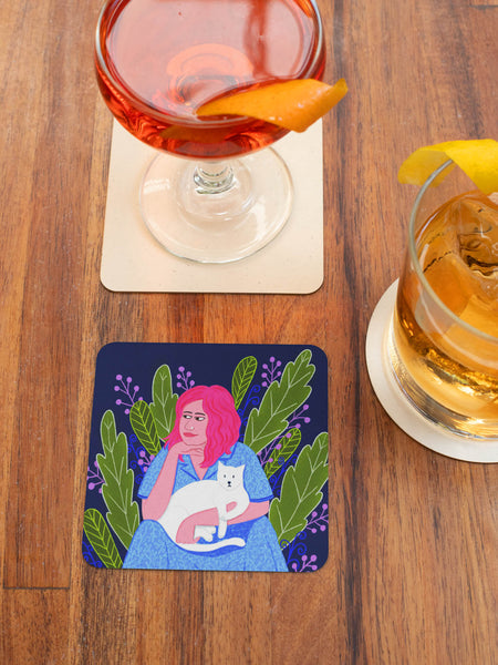 Crazy Cat Lady - Set of 4 Coasters