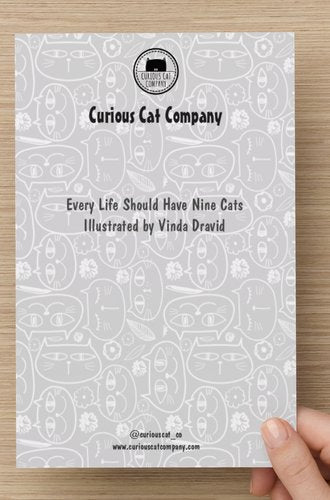 9 Lives Postcard Print