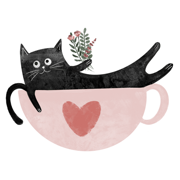 A Cup Of Purr Please Mug - Curious Cat Company