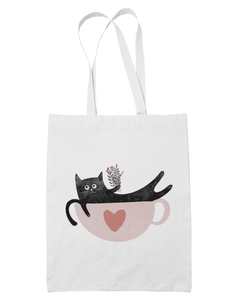 A Cup of Purr Please Bag