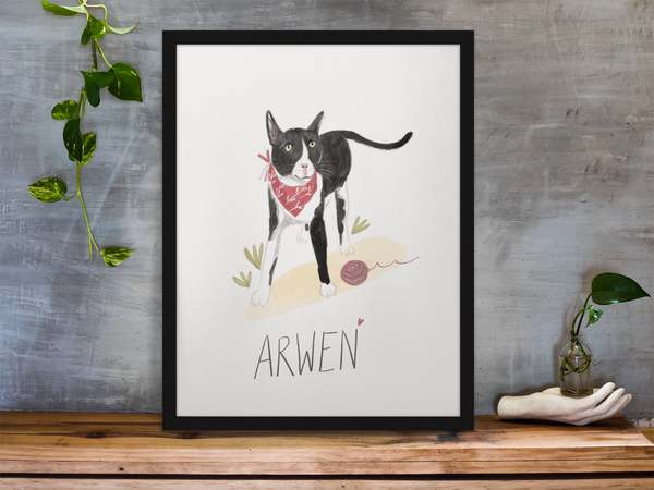 Customised Pet Illustrations