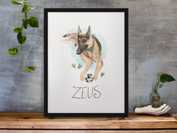 Customised Pet Illustrations