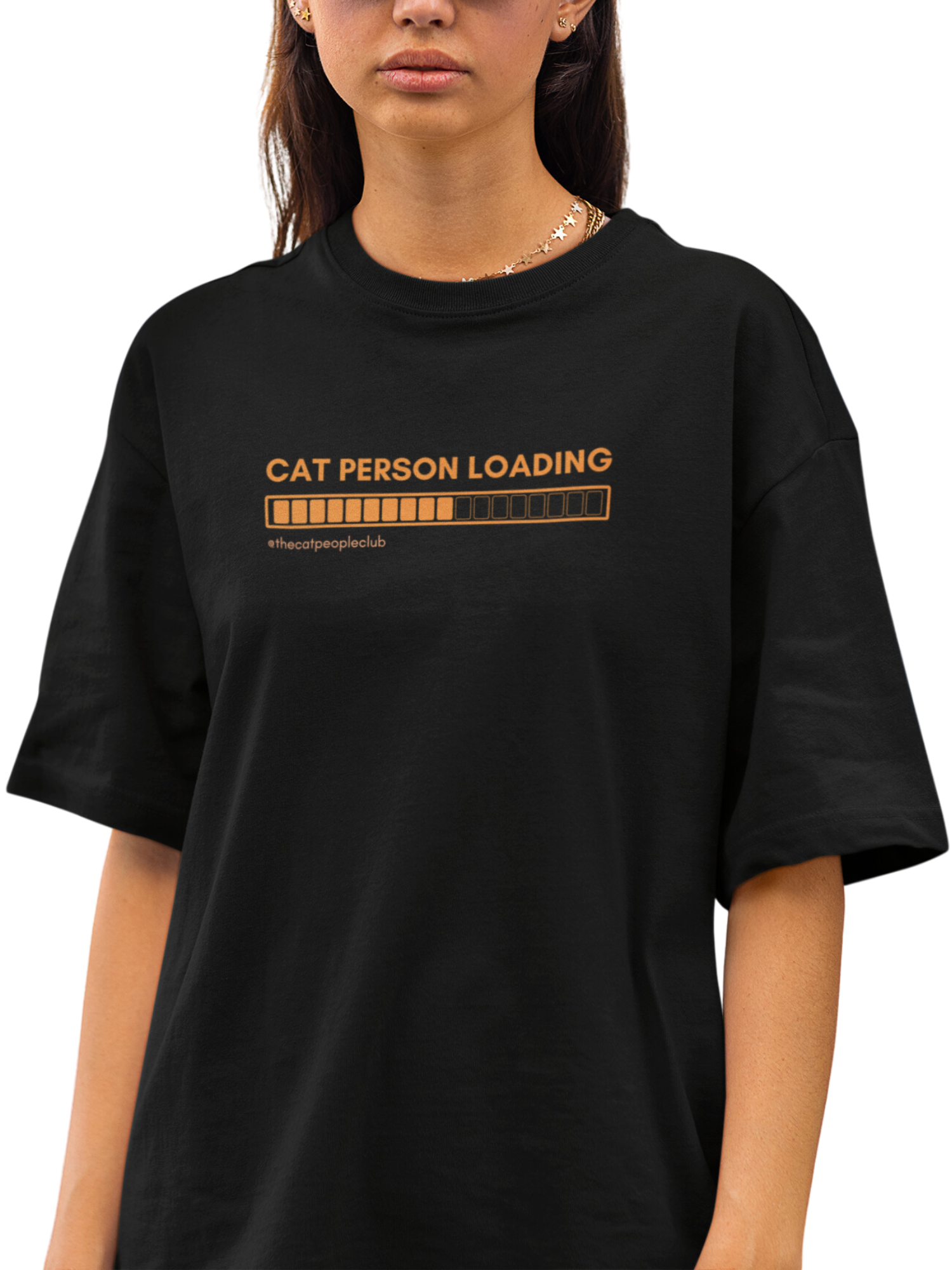 Cat Person Loading Tee