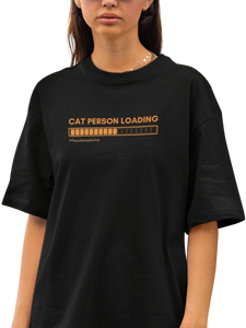 Cat Person Loading Tee