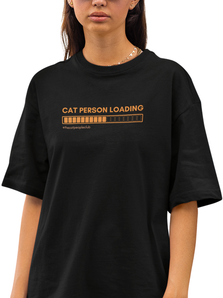 Cat Person Loading Tee