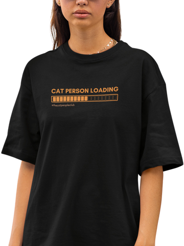 Cat Person Loading Tee