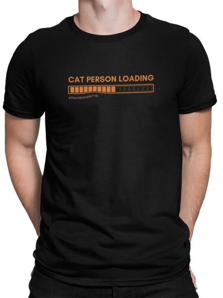 Cat Person Loading Tee