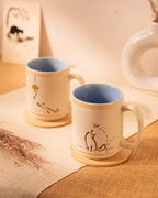 Kuro - The Curious Cat Mugs
