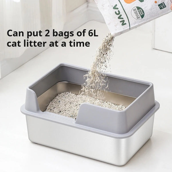 Sustainable Metal Litter Tray