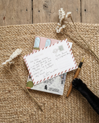 A5 Journal with 5 Detachable Postcards