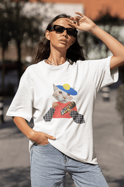 Avant Garde Painter Tee - Curious Cat Company - Tee