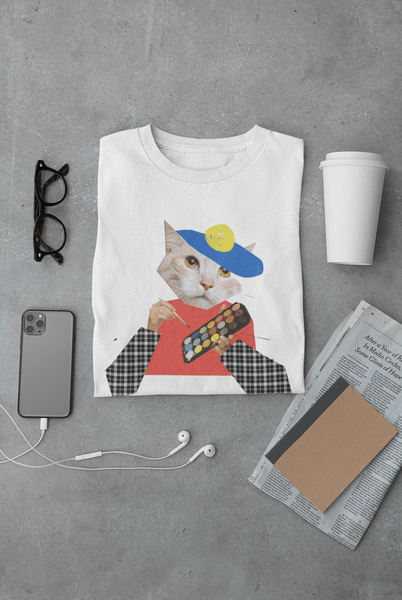 Avant Garde Painter Tee - Curious Cat Company - Tee