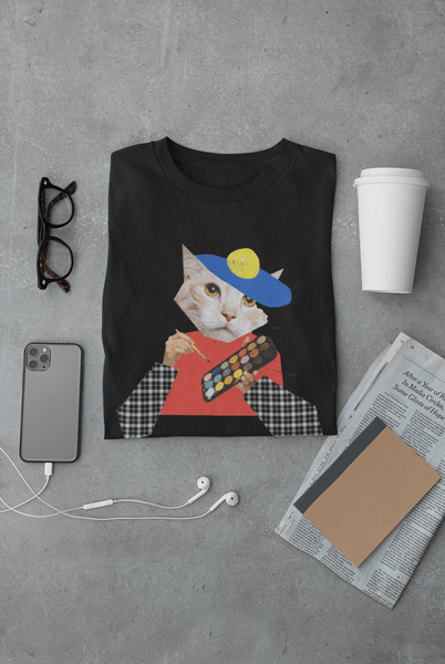Avant Garde Painter Tee - Curious Cat Company - Tee