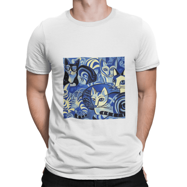 Blues Tee - Curious Cat Company - T-shirts