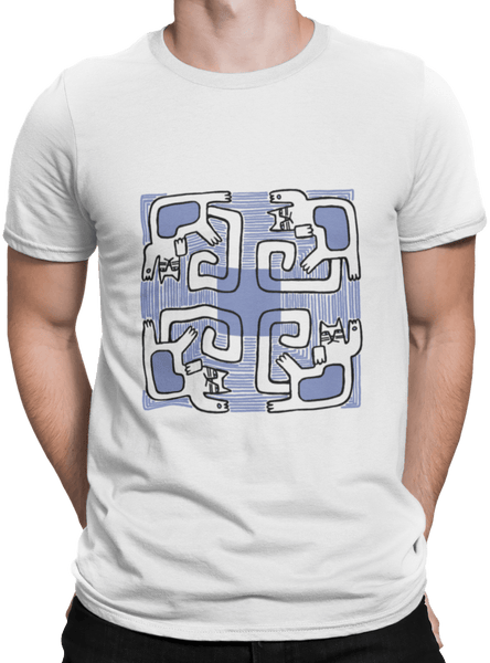 Cat Blues Tee - Curious Cat Company - Tee