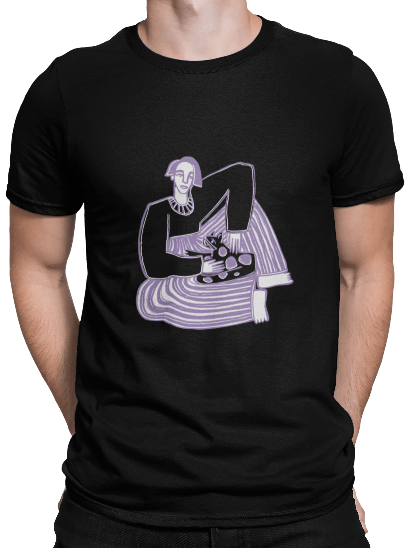 Cat Person Tee - Curious Cat Company - T-shirts