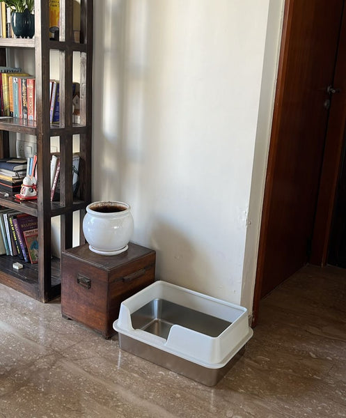 Sustainable Metal Litter Tray