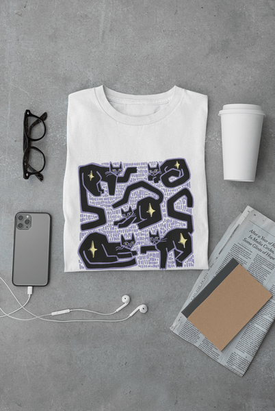 Die Katzen Tee - Curious Cat Company - T-shirts