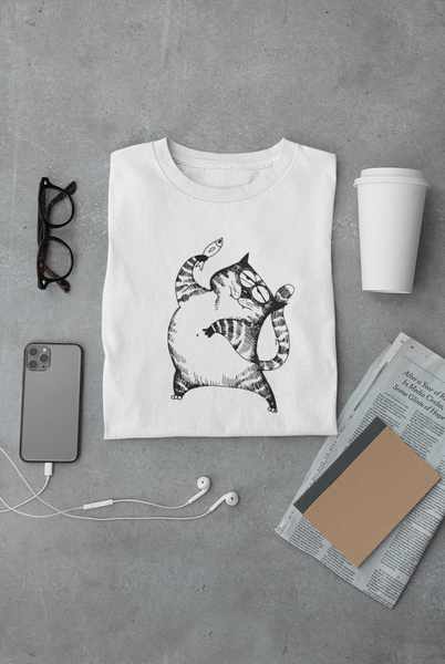 Fishy Dance Tee - Curious Cat Company - 