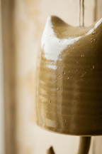 Handmade Ceramic Cat Wind Chime - Curious Cat Company - Cat Supplies