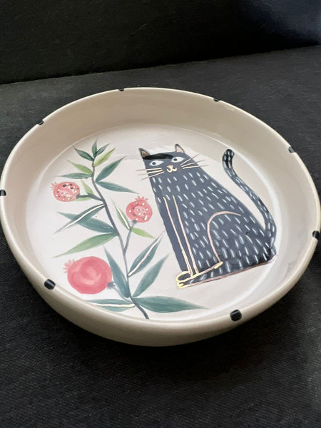 Pommy Handmade Feeder Bowls - Limited Edition - Curious Cat Company - Ceramic Pl