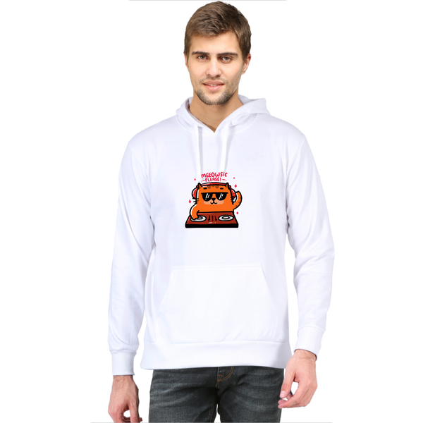 Meowsic Please Hoodie - Unisex - Curious Cat Company
