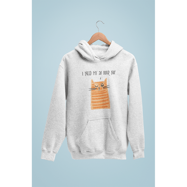 20 Hour Nap Hoodie - Curious Cat Company - Hoodies