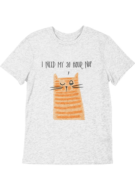 20 Hour Nap Tee - Curious Cat Company - T-shirts