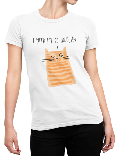 20 Hour Nap Tee - Curious Cat Company - T-shirts
