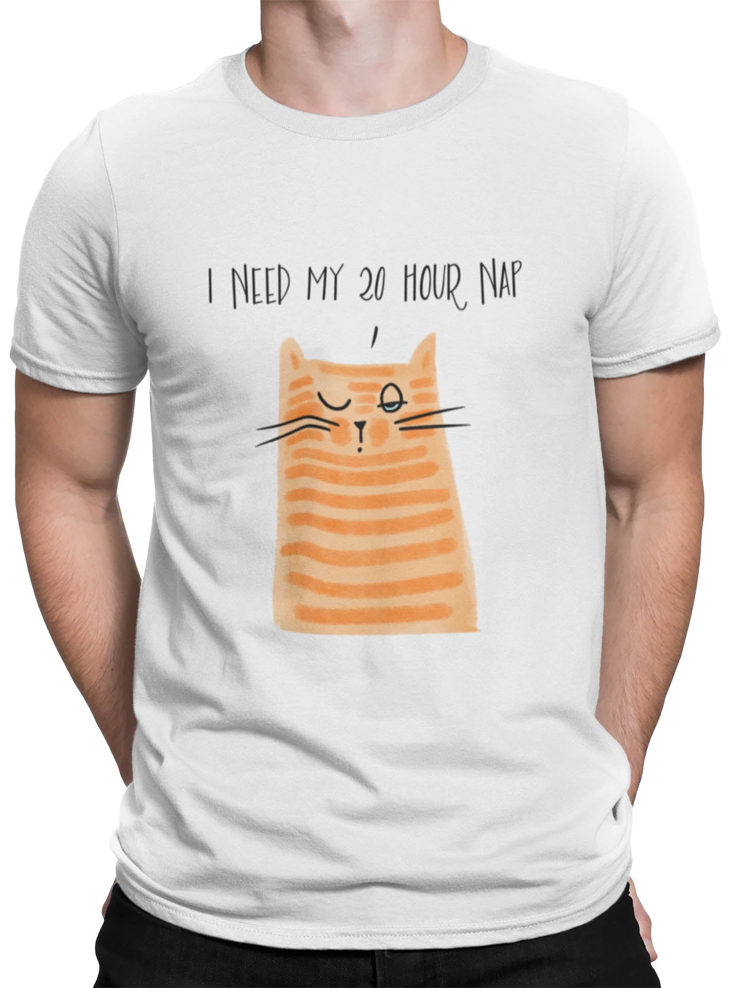 20 Hour Nap Tee - Curious Cat Company - T-shirts