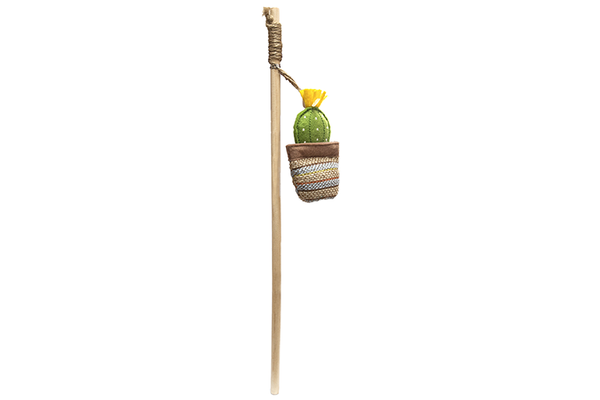 Catnip Cactus Toy Stick