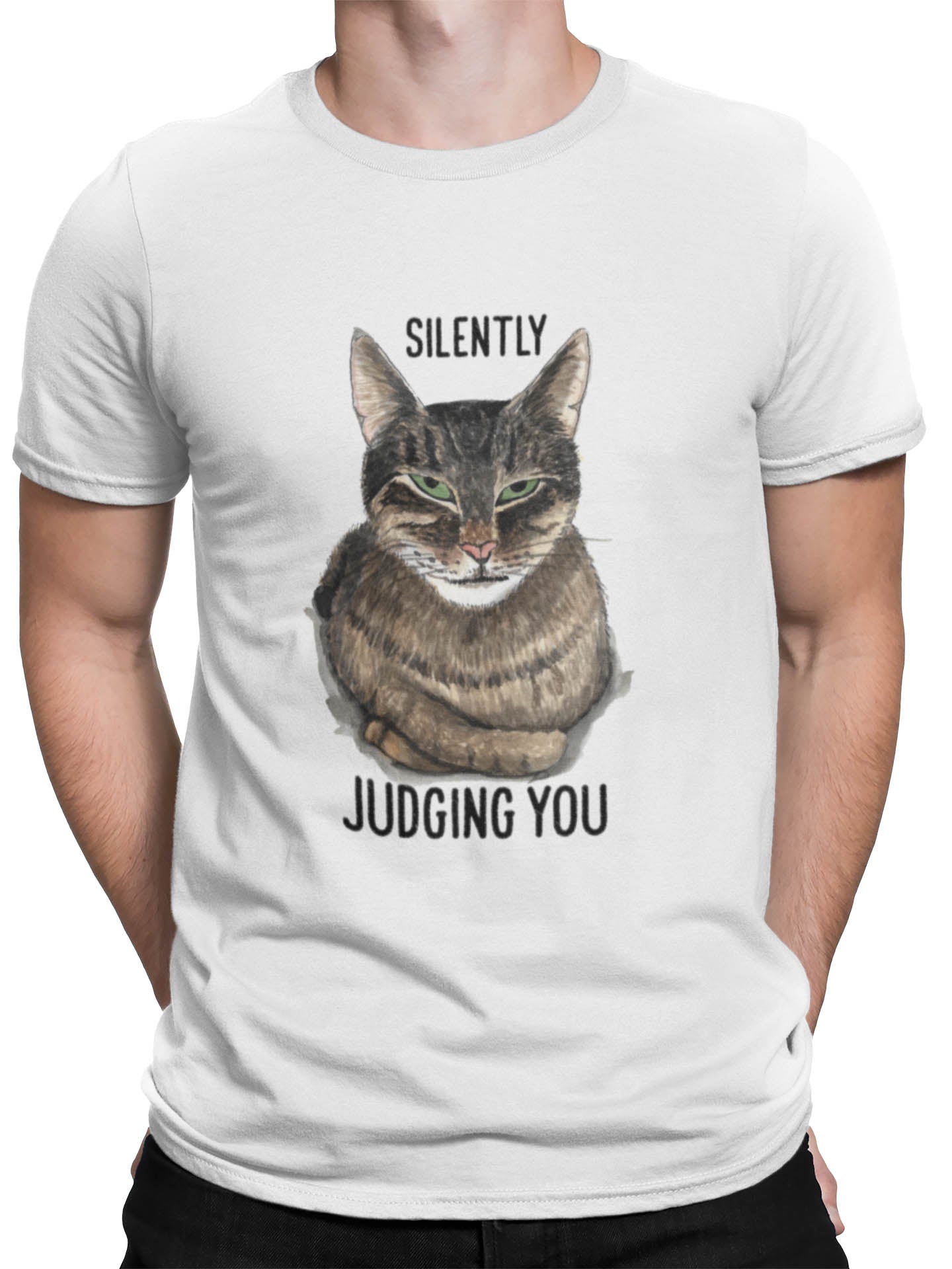 Judgmental Cat Tee