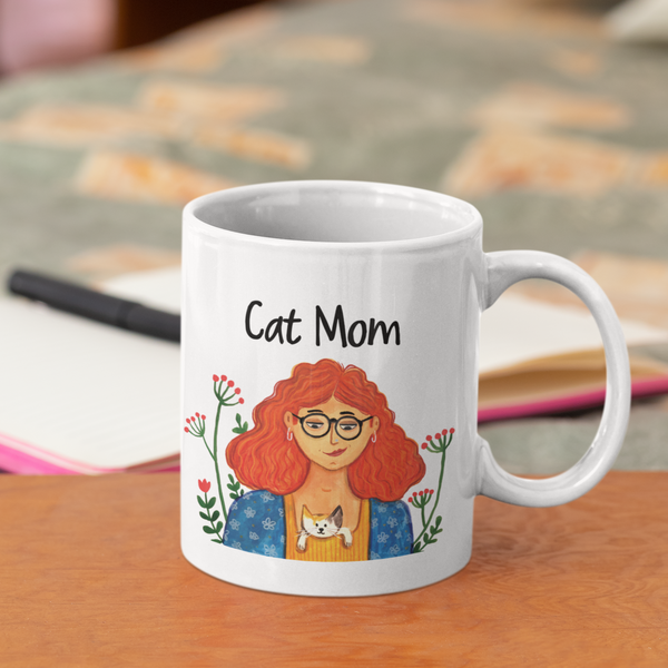 Cat Mom Mug - Curious Cat Company