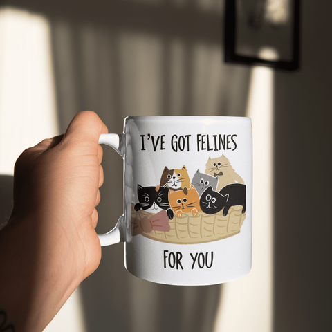 Felines For You Mug - Curious Cat Company
