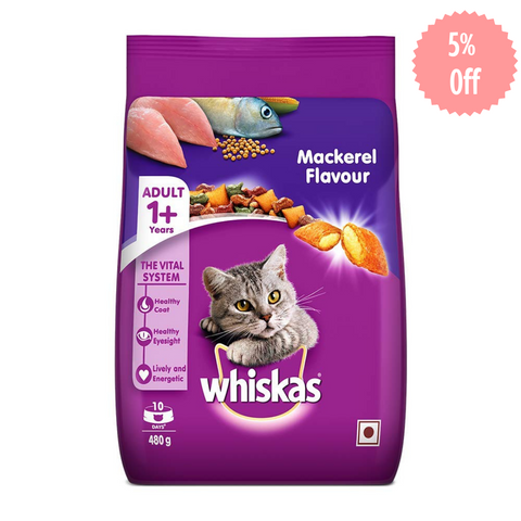 Whiskas Adult -  Mackerel (Dry).