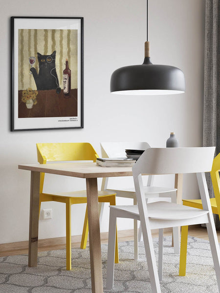 A Fine Time - Poster - Curious Cat Company - Wall Art