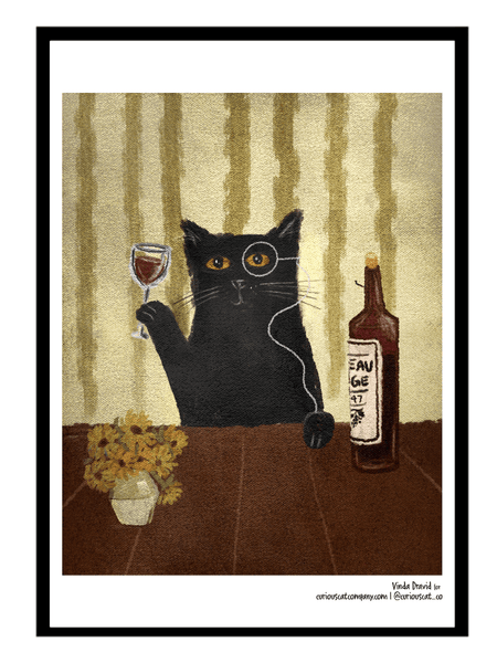 A Fine Time - Poster - Curious Cat Company - Wall Art
