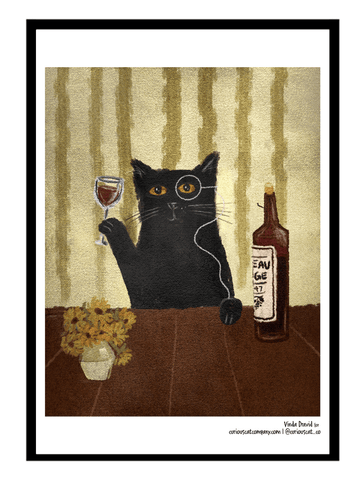 A Fine Time - Poster - Curious Cat Company - Wall Art
