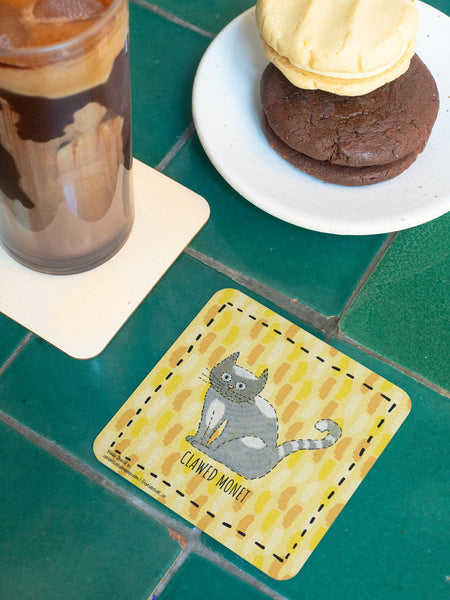 Artsy Coasters - Set of 4 - Curious Cat Company - Coasters
