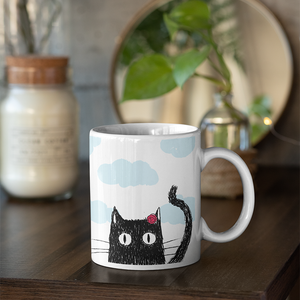 Halo Kitty Mug - Curious Cat Company