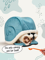 Cat Bed Cave - Mr. Snailer - Curious Cat Company - Cat Beds