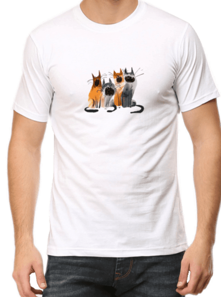 Cat Chorus Tee - Curious Cat Company - 