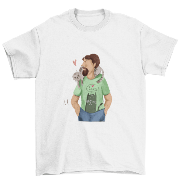 Cat Daddy Tee - Curious Cat Company - T-shirts