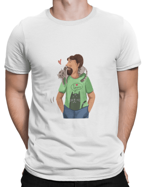Cat Daddy Tee - Curious Cat Company - T-shirts