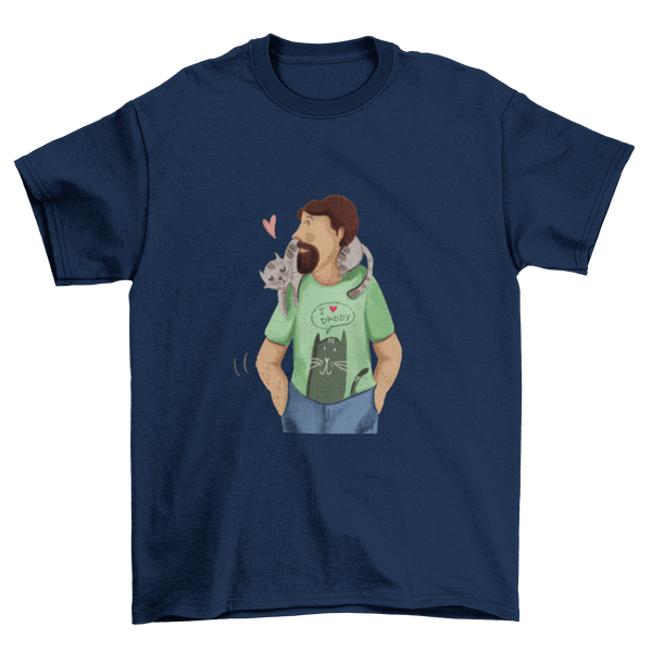 Cat Daddy Tee - Curious Cat Company - T-shirts